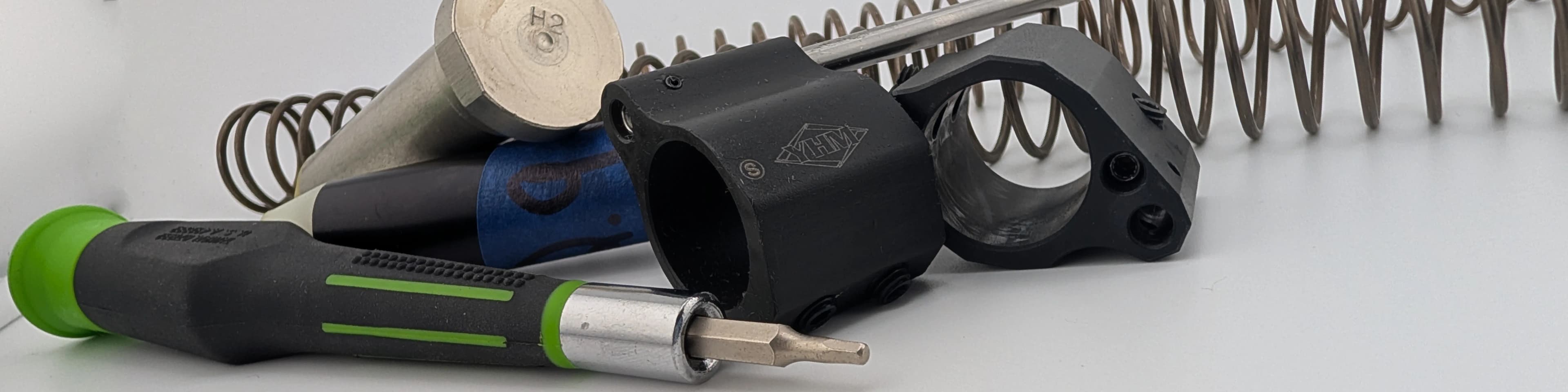 The 14.5" AR-15 host used for the 5.56 tuning comparison