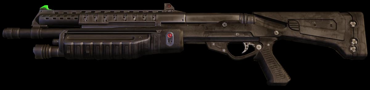 M90 Shotgun — annotated diagram
